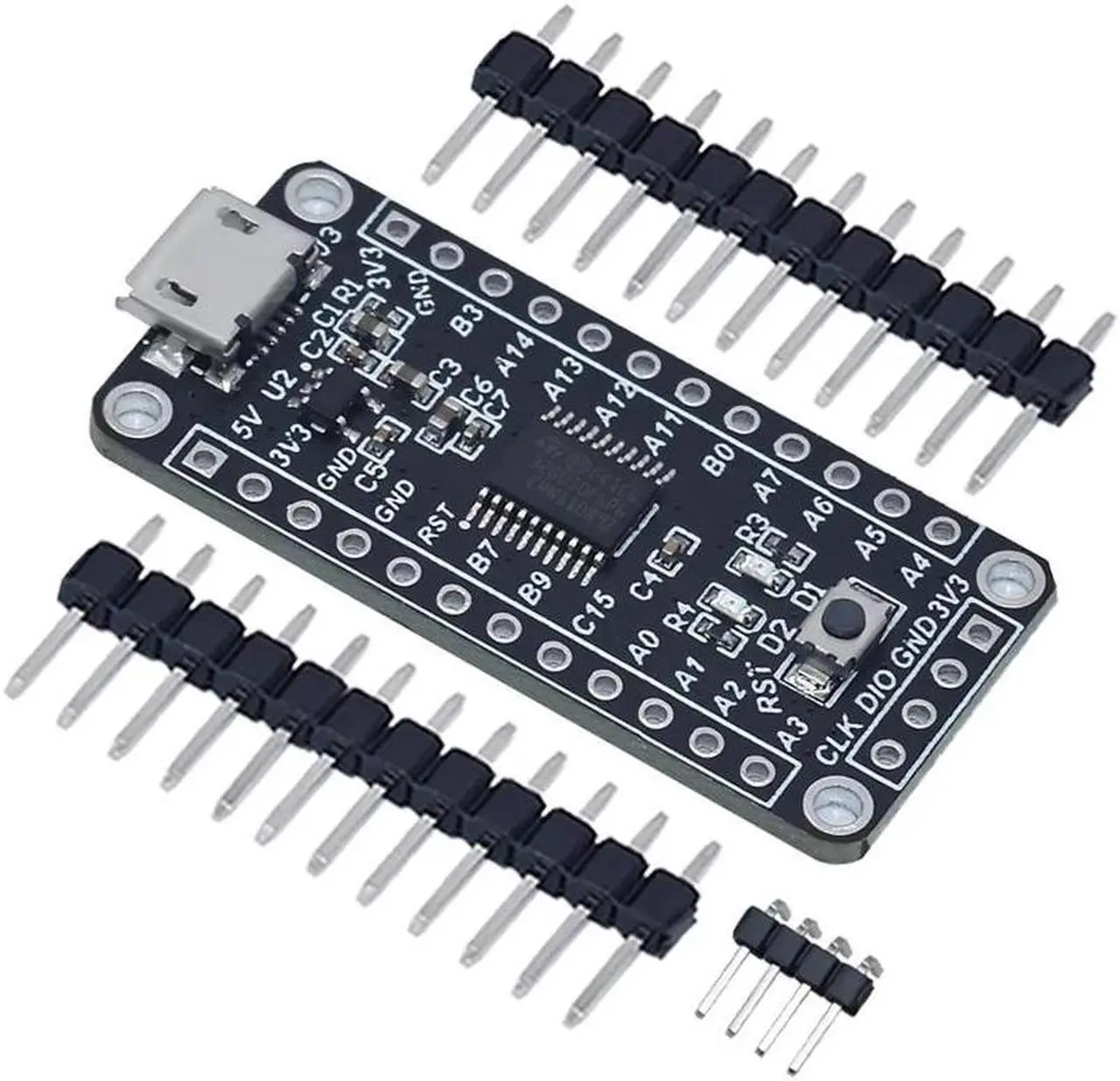 Alt view image 2 of 5 - STM32G030C8T6 STM32G030F6P6 mini system development board for STM32G030 STM32 microcontroller core learning(STM32G030C8T6)