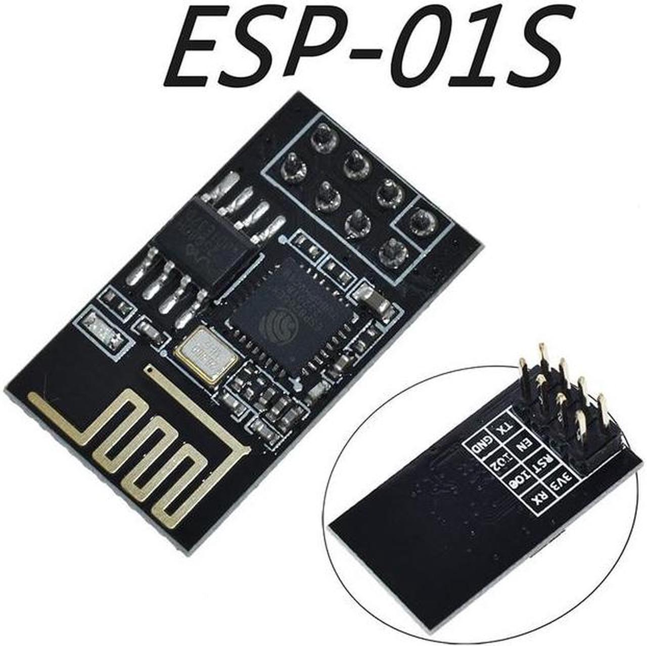 Main image of ESP8266 series wireless modules ESP-12F, ESP-01, ESP-07, ESP-12S, W600, ESP32 wireless transceivers(ESP-01S)