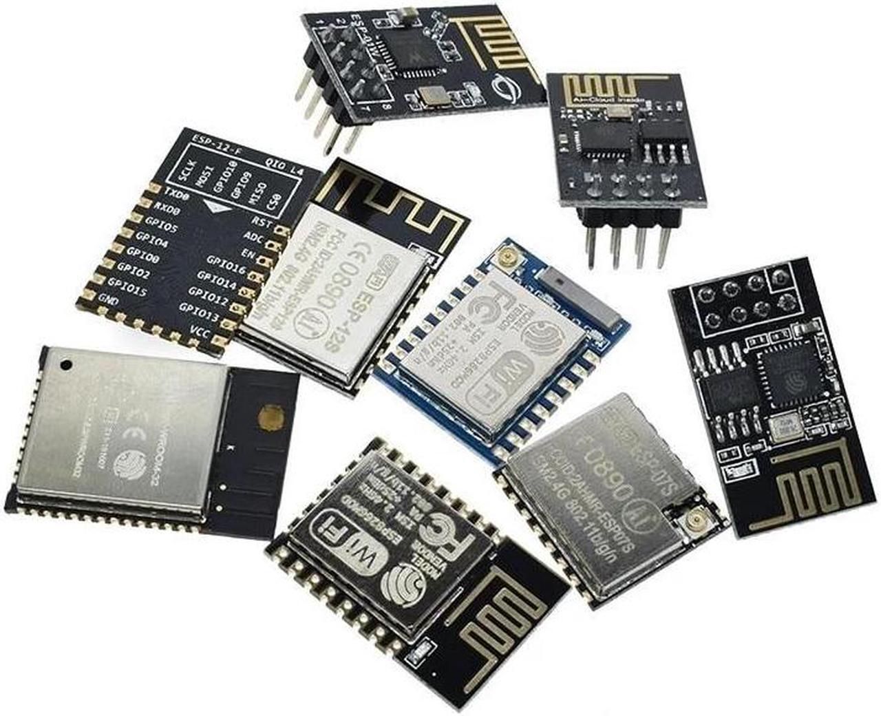 Alt view image 2 of 6 - ESP8266 series wireless modules ESP-12F, ESP-01, ESP-07, ESP-12S, W600, ESP32 wireless transceivers(ESP-01S)