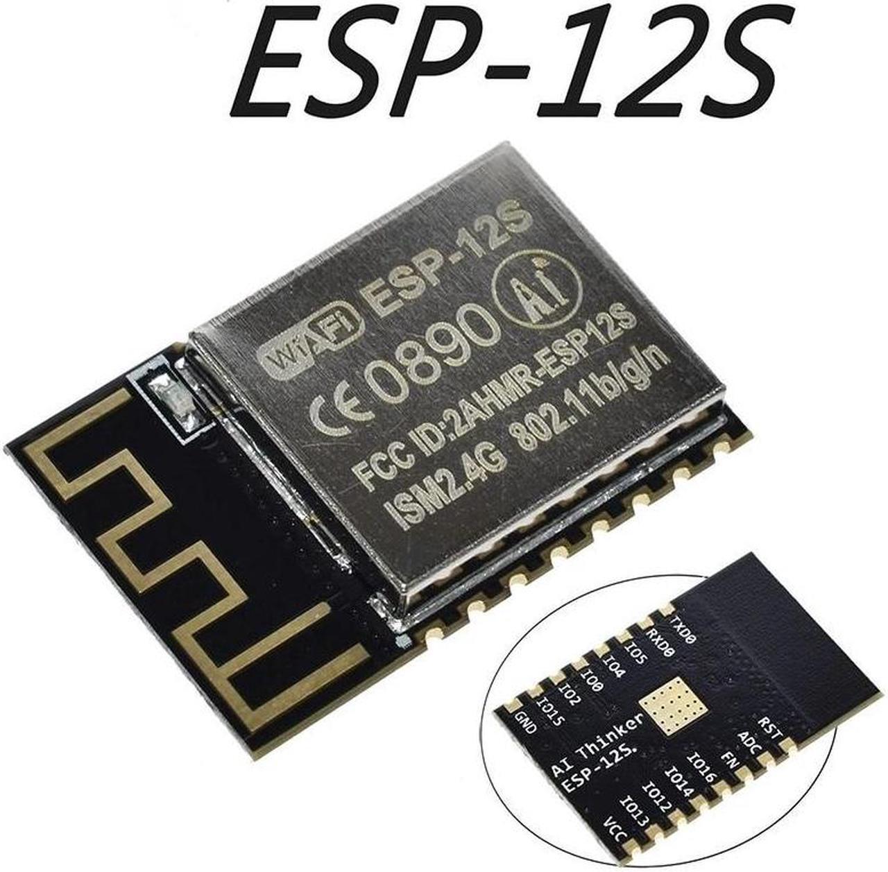 Alt view image 4 of 6 - ESP8266 series wireless modules ESP-12F, ESP-01, ESP-07, ESP-12S, W600, ESP32 wireless transceivers(ESP-01S)