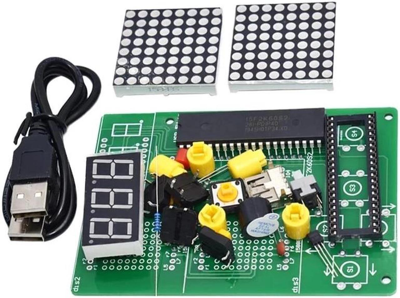 Main image of DIY game board kit, microcontroller 51 chip, retro electronic welding exercise table, small manufacturer, student laboratory