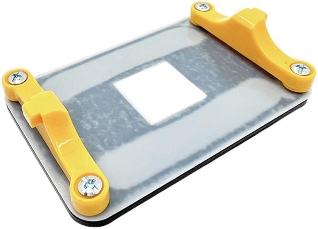 Alt view image 3 of 6 - AM5 Motherboard Heatsink Bracket for Gaming PCs Heavy Workloads AM5 CPU Heatsink Bracket Keep Desktop Running Smoothly(Yellow)