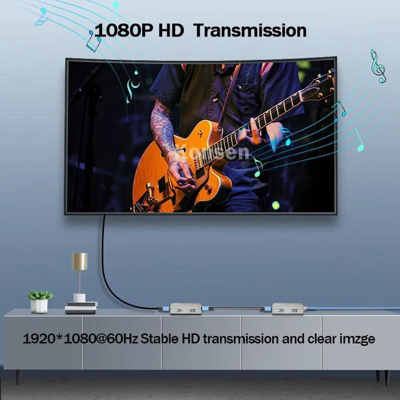 Alt view image 5 of 6 - 3G SDI Fiber Extender over LC Fiber Optical cable to 20Km 1080P HD SDI Video Audio Fiber Extension Broadcast Level with LC SFP(With AU Plug)
(TX and RX)