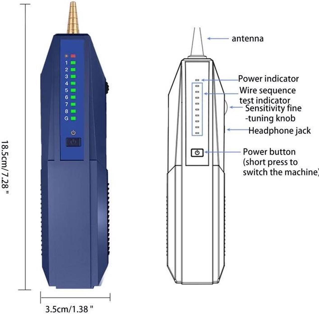 Alt view image 6 of 6 - High Precision Tracer POE Test Cable Tracker Lan Tester Network Tools POE Anti-burn Network Fast Testing Wire Tester Dropship