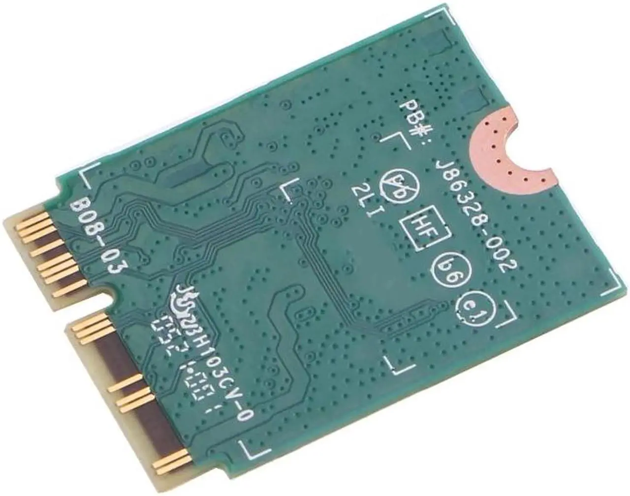Alt view image 3 of 6 - WiFi Key E M.2 CNVio2 Desktop Adapter BT 5.0 Wireless 802.11ax 2.4G/5G/ Support MU-MIMO AX201NGW Gigabit Network Card Dropship