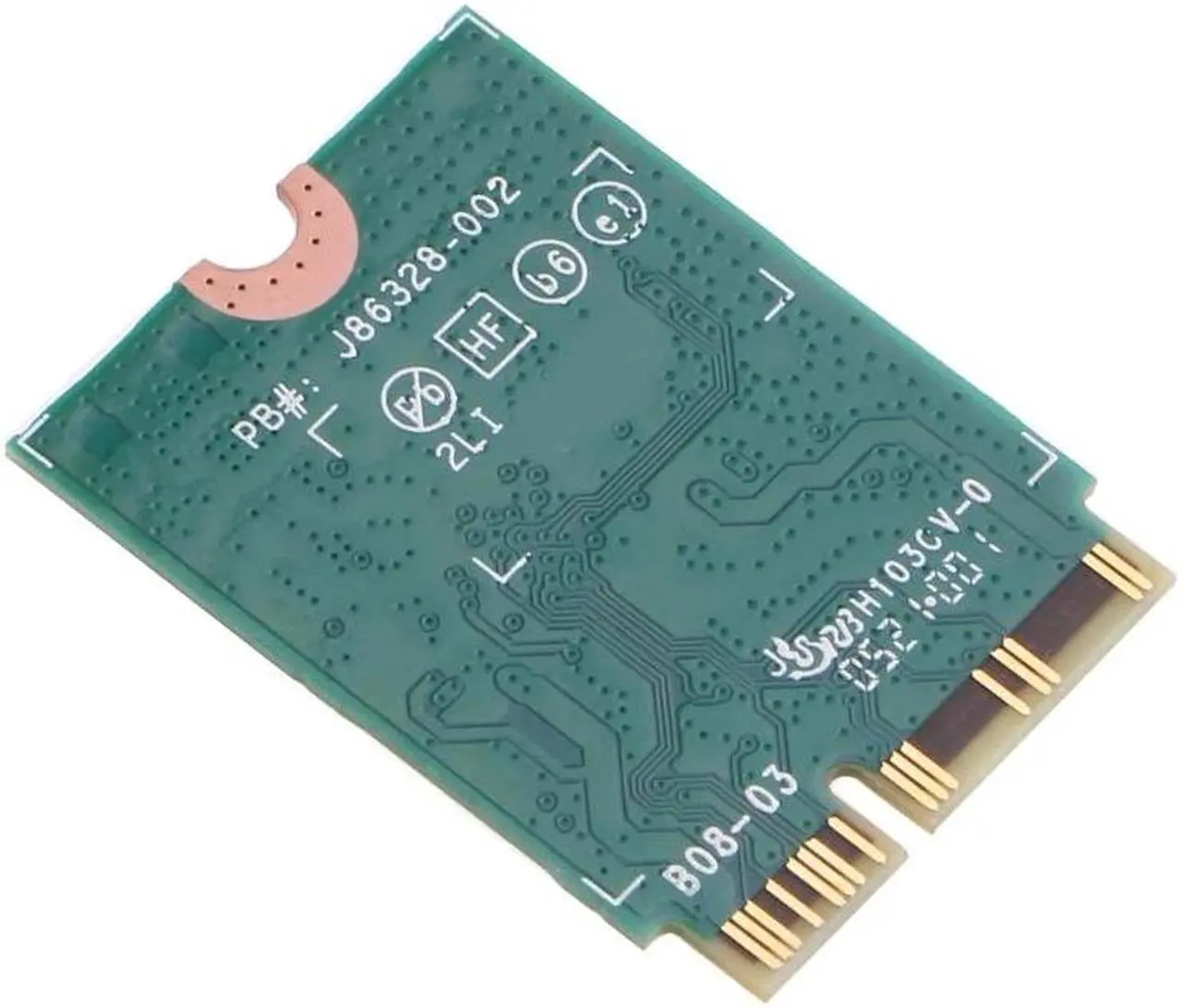 Alt view image 4 of 6 - WiFi Key E M.2 CNVio2 Desktop Adapter BT 5.0 Wireless 802.11ax 2.4G/5G/ Support MU-MIMO AX201NGW Gigabit Network Card Dropship