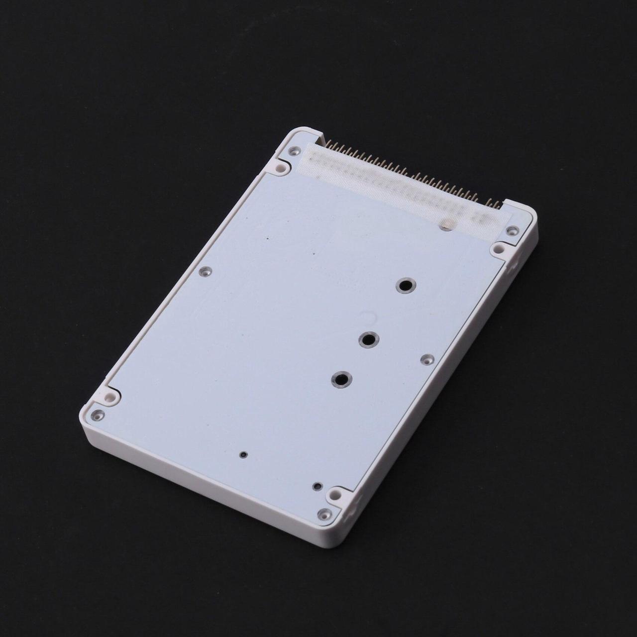 Alt view image 6 of 6 - M.2 NGFF B+M Key SATA SSD to 44 Pin 2.5 IDE Converter Adapter Card with Case