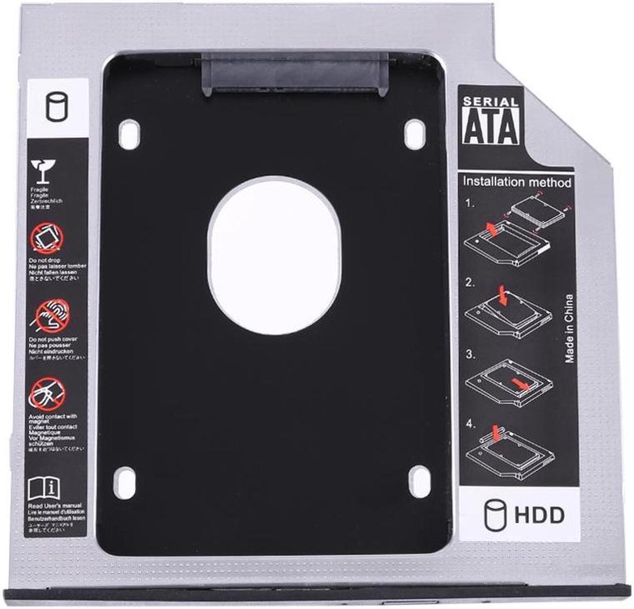 Main image of Universal 2nd SATA To SATA HDD Caddy 9mm For Notebook ODD Optibay For 9mm Nclosure Bay SSD Case Hard Disk Drive