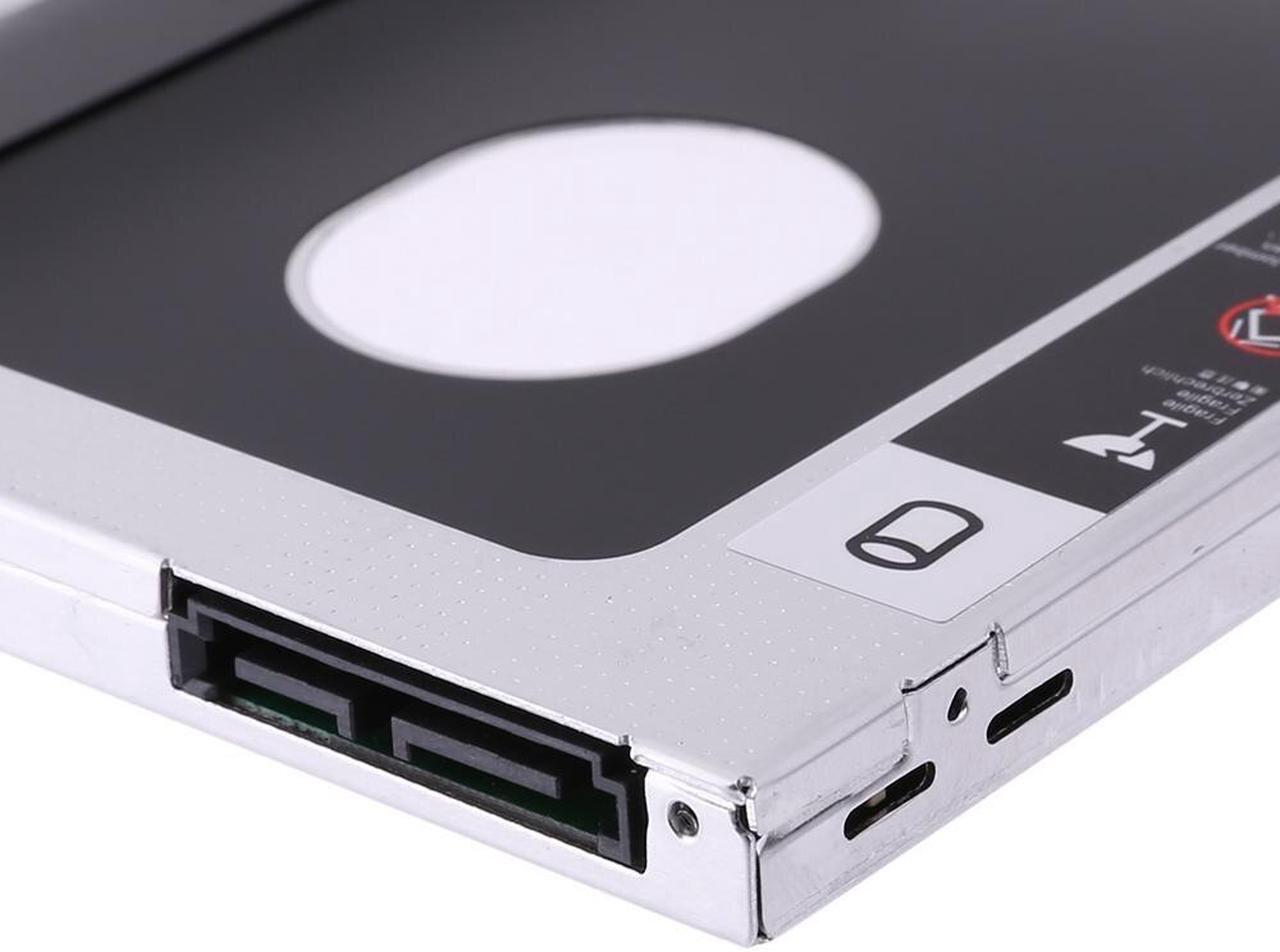 Alt view image 5 of 6 - Universal 2nd SATA To SATA HDD Caddy 9mm For Notebook ODD Optibay For 9mm Nclosure Bay SSD Case Hard Disk Drive