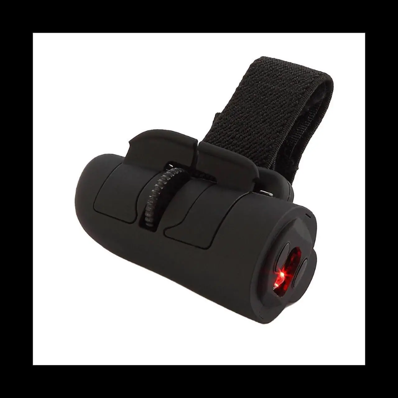 Main image of Mini 2.4G Wireless Finger Ring Mouse Ergonomic Handheld Optical Travel Mice(Black)