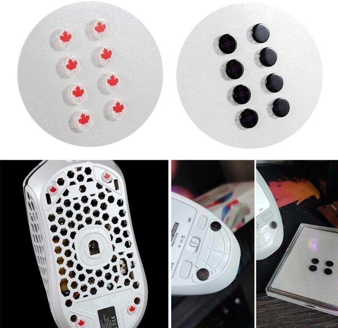 Alt view image 2 of 6 - 1Set Universal DIY for viper V2 Mouse Skates Glass Mouse Feet Pad Glide Feet(B)