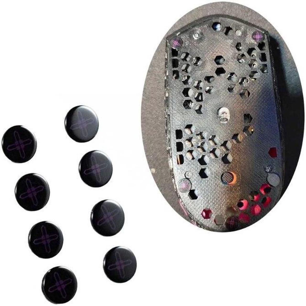 Alt view image 4 of 6 - 1Set Universal DIY for viper V2 Mouse Skates Glass Mouse Feet Pad Glide Feet(B)