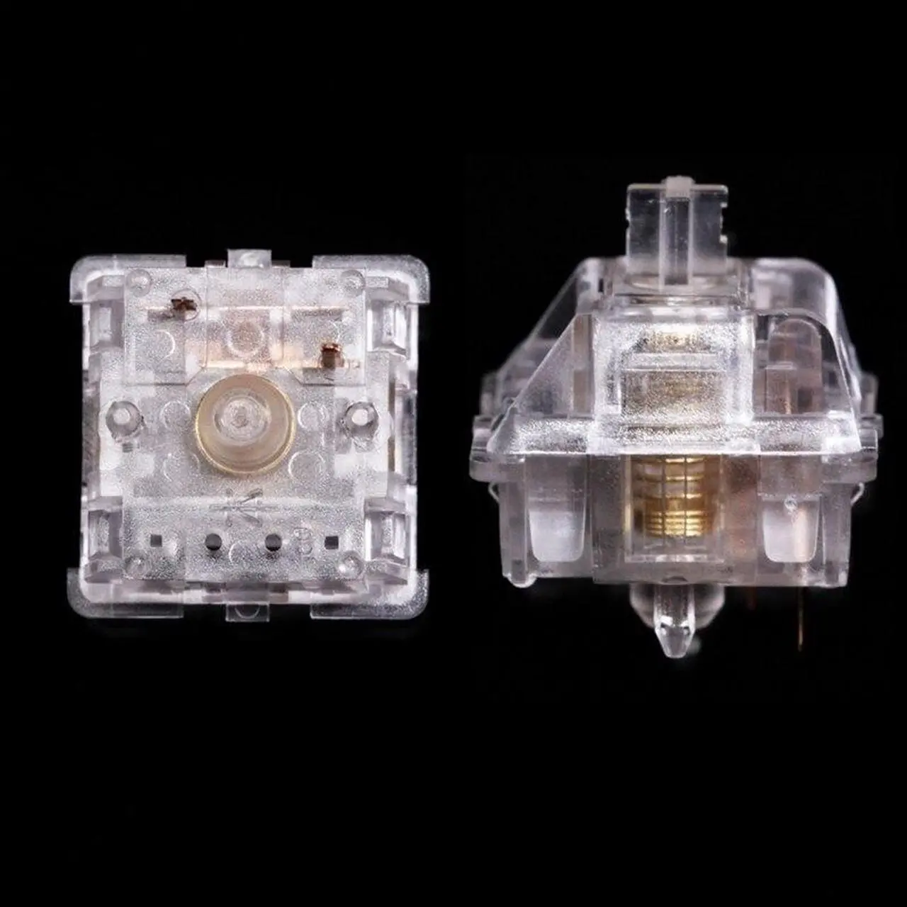 Everglide Aqua King V3 Switch 5pin Transparent Switch 55g Linear Switch - Thumbnail 4