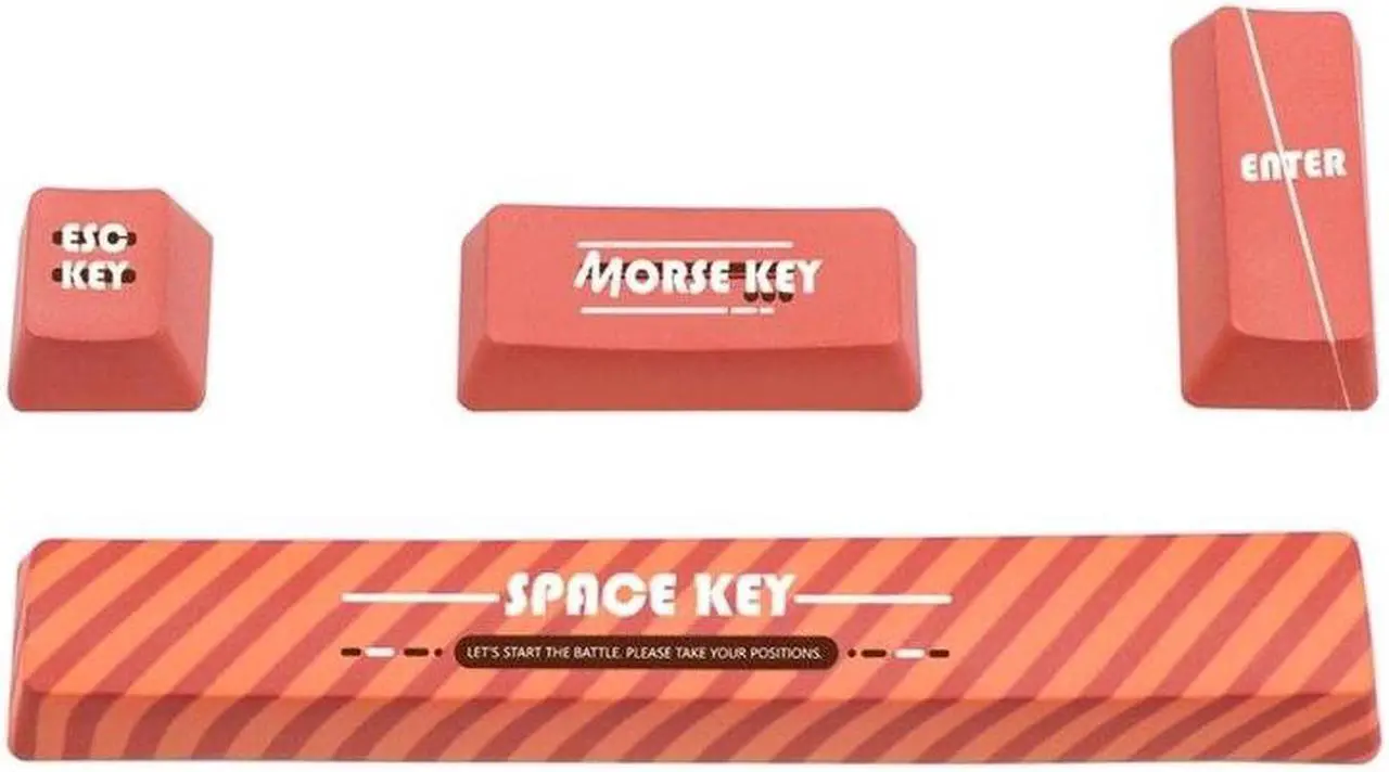 Main image of 4 Keys Esc Entre 6.25u Spacebar Keycap Oem PBT Five Sides Dye-Subbed Keycaps