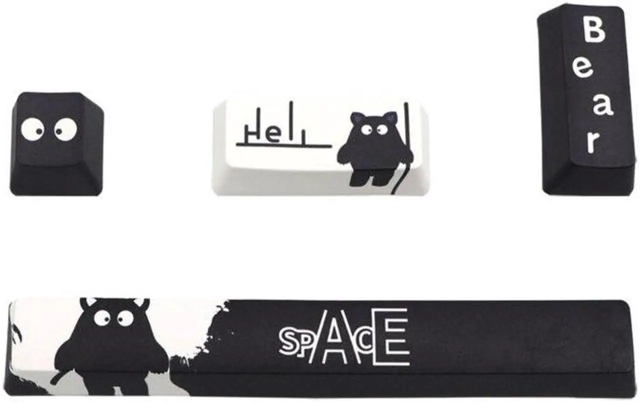 Main image of 4 Keys Esc Entre 6.25u Spacebar Keycap Oem PBT Five Sides Dye-Subbed Keycaps