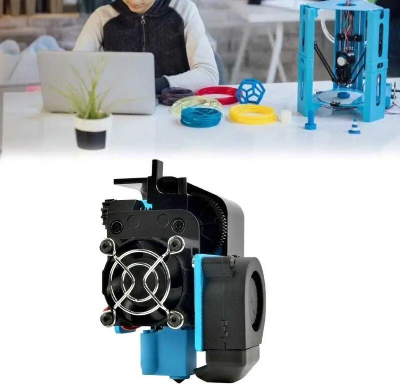 Alt view image 2 of 6 - Single-Jet Extruder Nozzle for SW-X1 3D Printing for  Extrusion Print Head Nozzle Up to 300°C