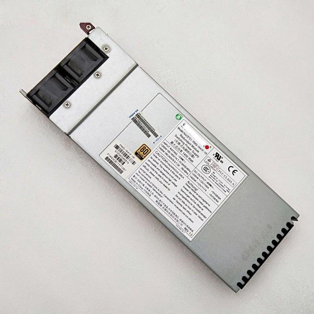 Main image of PWS-1K41F-1R 1400W 1U Redundant 80 Plus Gold Power Supply PSU