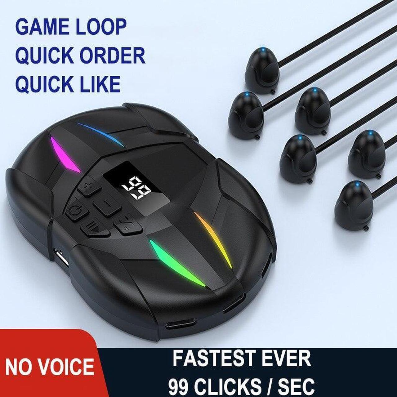 Main image of Smartphone Auto Clicker Device for Auto Clicker For Smart Phone Automatic Screen Tapper Simulated Finger Clicking USB Simulator(ClickerwithClickhead)