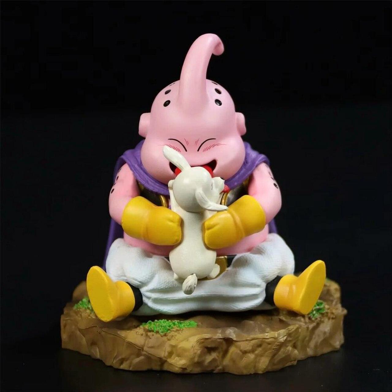 Anime Ball Z Majin Buu Lick Dog GK PVC Action Figure Collectible Model Doll Toy 9cm