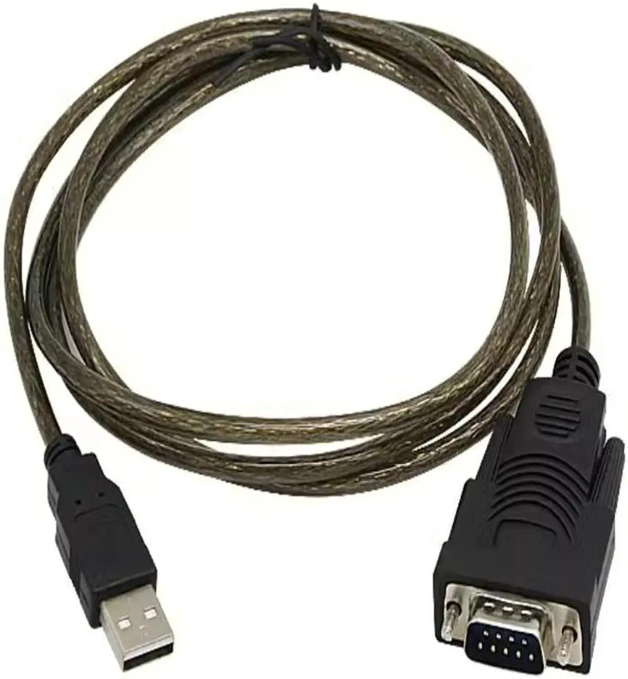 Main image of USB to 232 serial port cable, COM port, 9-pin connection to computer printer, PL2503 serial port data cable(1.5M)(usb to db9 1PCS)