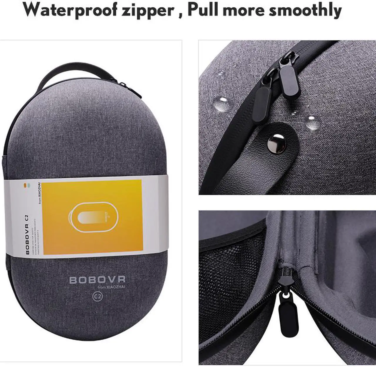 Alt view image 2 of 6 - BOBOVR C2 Carrying Case For Oculus Quest 2 Waterproof VR Accessories