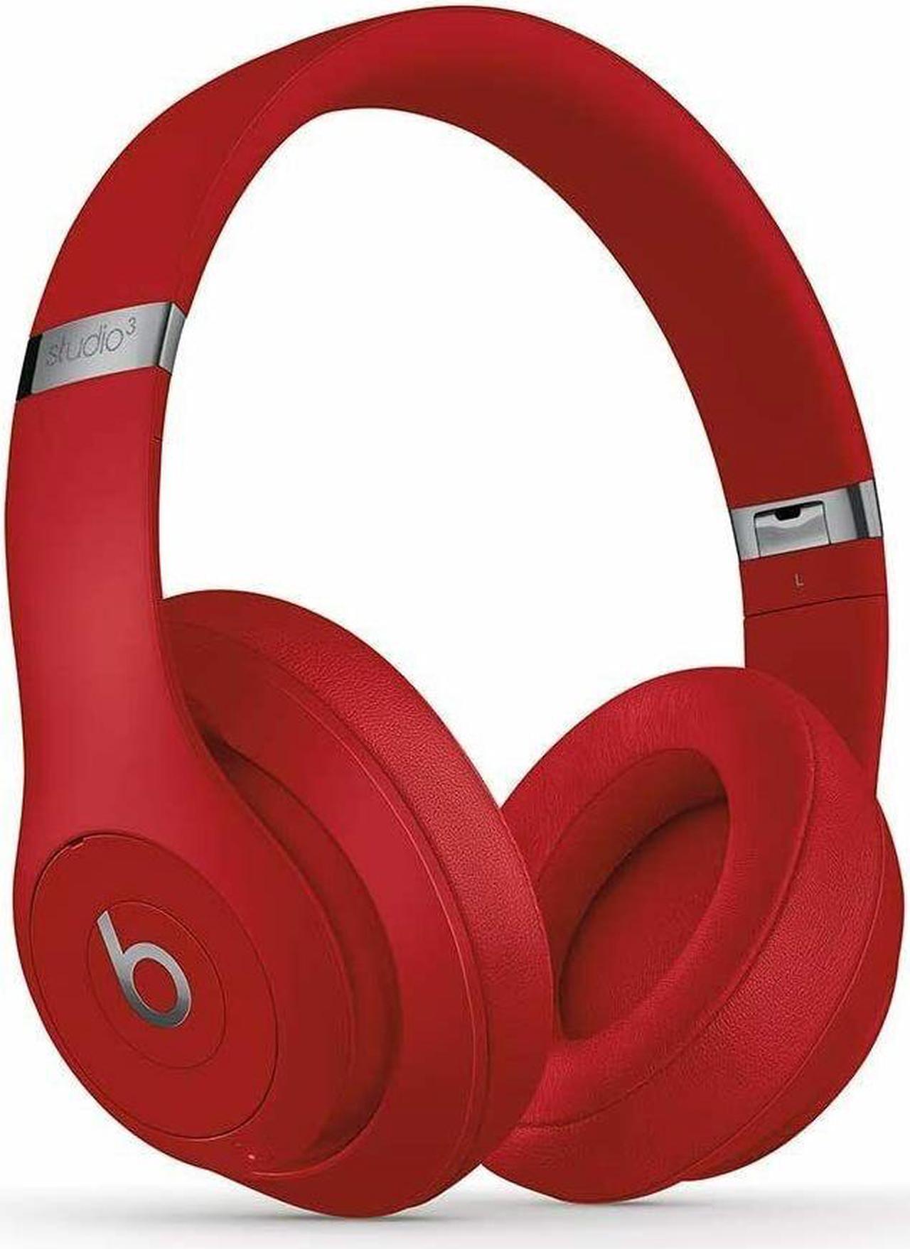 Alt view image 9 of 17 - Beats By Dr. Dre Studio3 Wireless BlueTooth Headphones Red MQD02LL/A