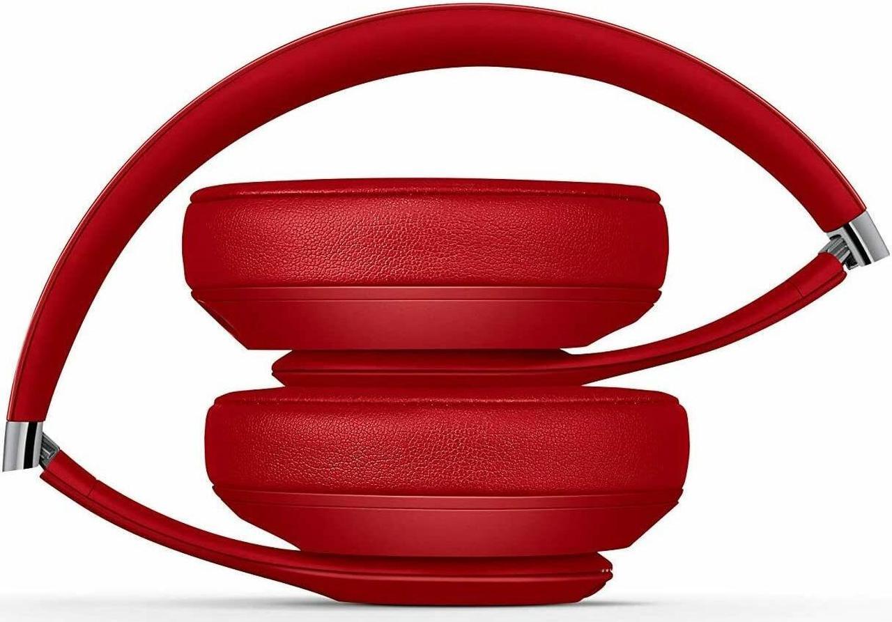 Alt view image 12 of 17 - Beats By Dr. Dre Studio3 Wireless BlueTooth Headphones Red MQD02LL/A