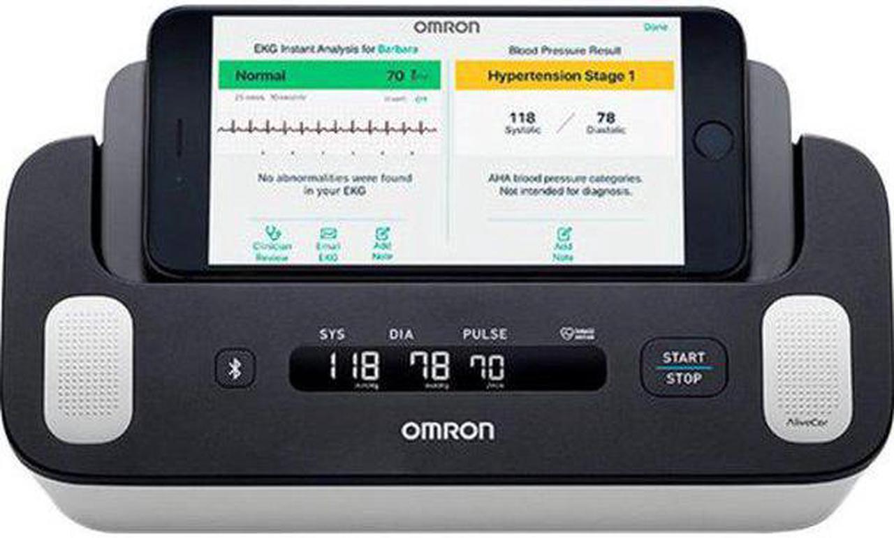 Alt view image 2 of 8 - OMRON Complete Upper Arm Blood Pressure Monitor & EKG