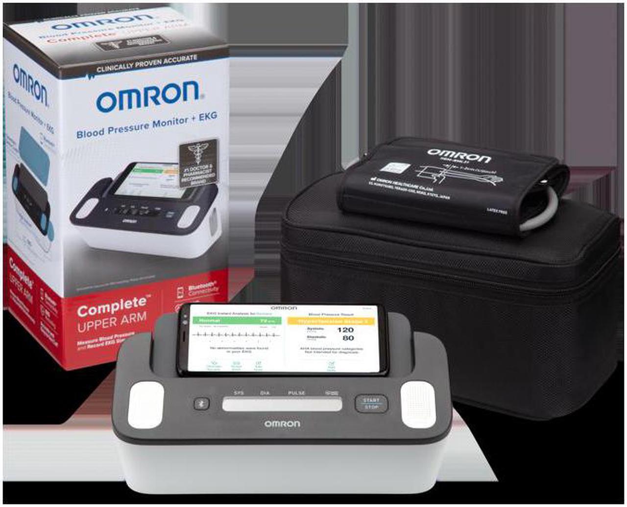 Alt view image 5 of 8 - OMRON Complete Upper Arm Blood Pressure Monitor & EKG