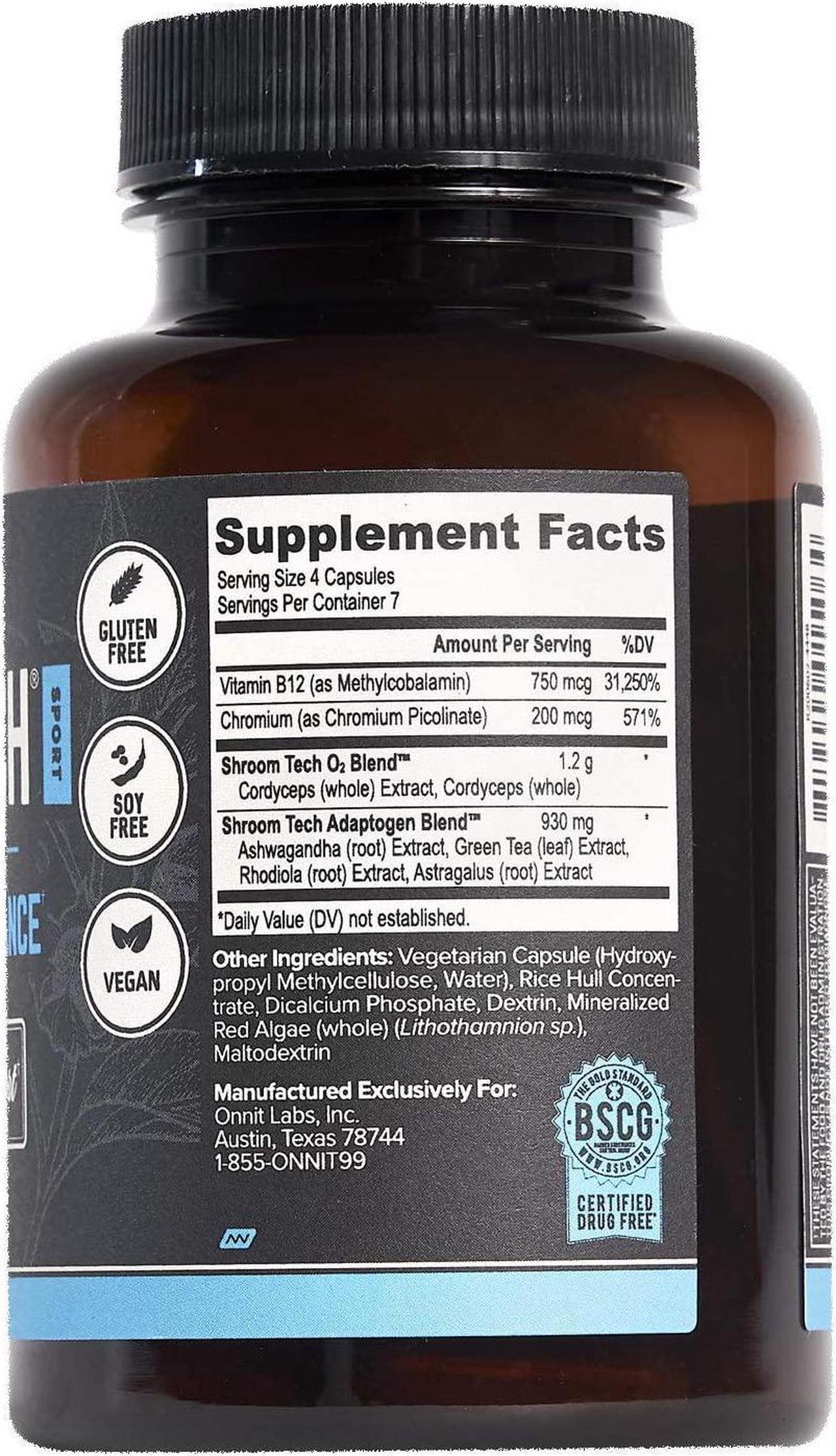 Alt view image 3 of 5 - ONNIT Shroom Tech Performance & Endurance 28ct Capsules