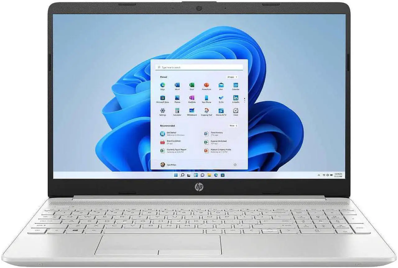Alt view image 6 of 7 - HP 15.6" Touchscreen Laptop, 11th Gen Intel Core i5-1135G7, 16GB RAM, 1TB SSD, Webcam, WiFi, Bluetooth, HDMI, Full-Size Keyboard, USB Type-C, Windows 11, JAWFOAL HDMI Cable
