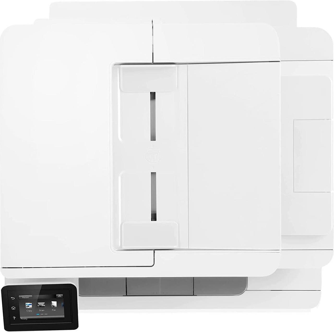 Alt view image 7 of 9 - HP Color Laserjet Pro M283cdw Wireless All-in-One Laser Printer, Print Scan Copy Fax, Auto 2-Sided Printing, Remote Mobile Print, 22ppm, 260-Sheet, 256MB,  JAWFOAL Printer Cable