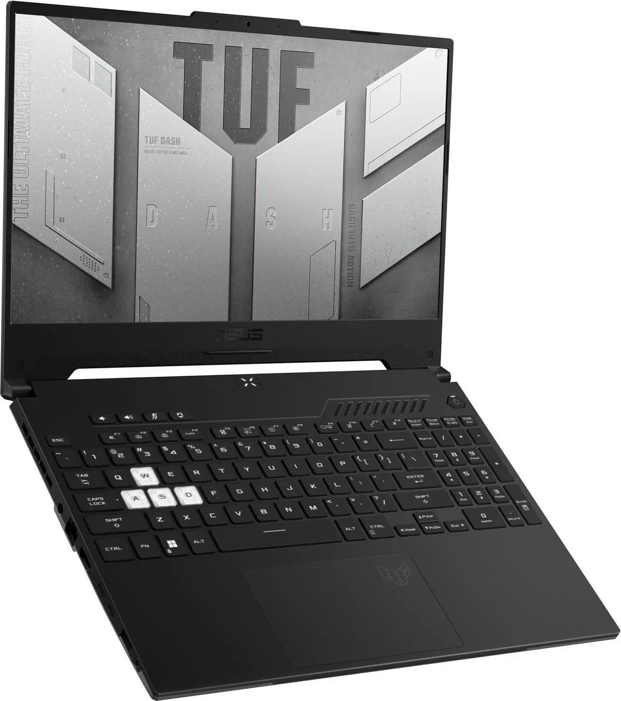 Alt view image 3 of 7 - ASUS TUF Dash Gaming Laptop, 15.6" FHD Display, Intel Core i7-12650H 10 Core, NVIDIA GeForce RTX 3070, 32GB DDR5 RAM, 2TB SSD, 144Hz Refresh Rate, Backlit Keyboard, Thunderbolt, Windows 11 Home