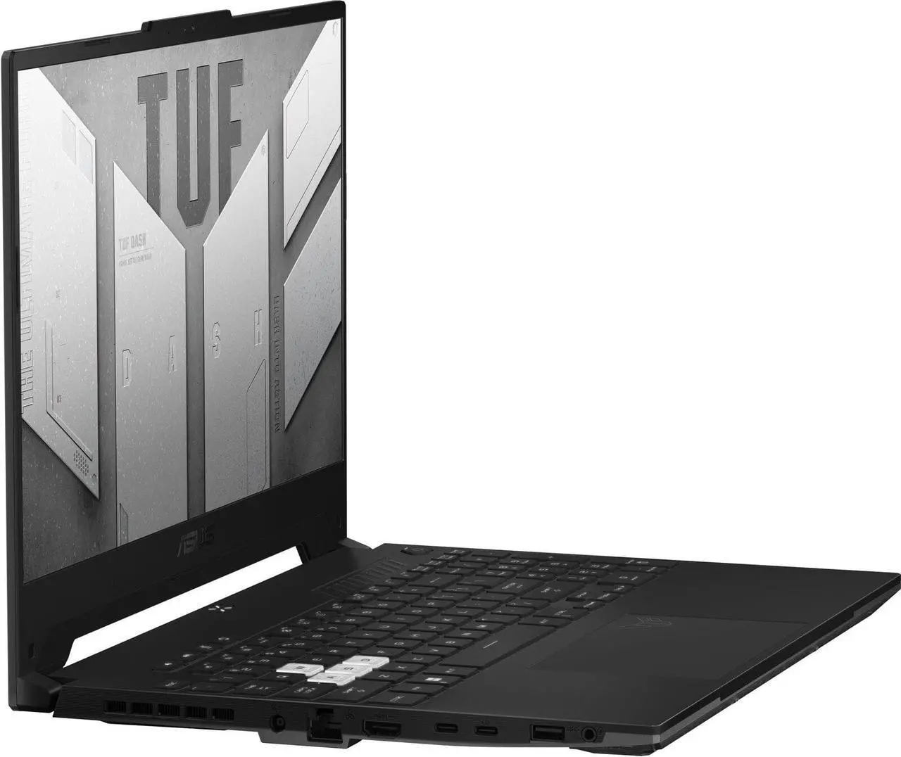 Alt view image 6 of 7 - ASUS TUF Dash Gaming Laptop, 15.6" FHD Display, Intel Core i7-12650H 10 Core, NVIDIA GeForce RTX 3070, 32GB DDR5 RAM, 2TB SSD, 144Hz Refresh Rate, Backlit Keyboard, Thunderbolt, Windows 11 Home