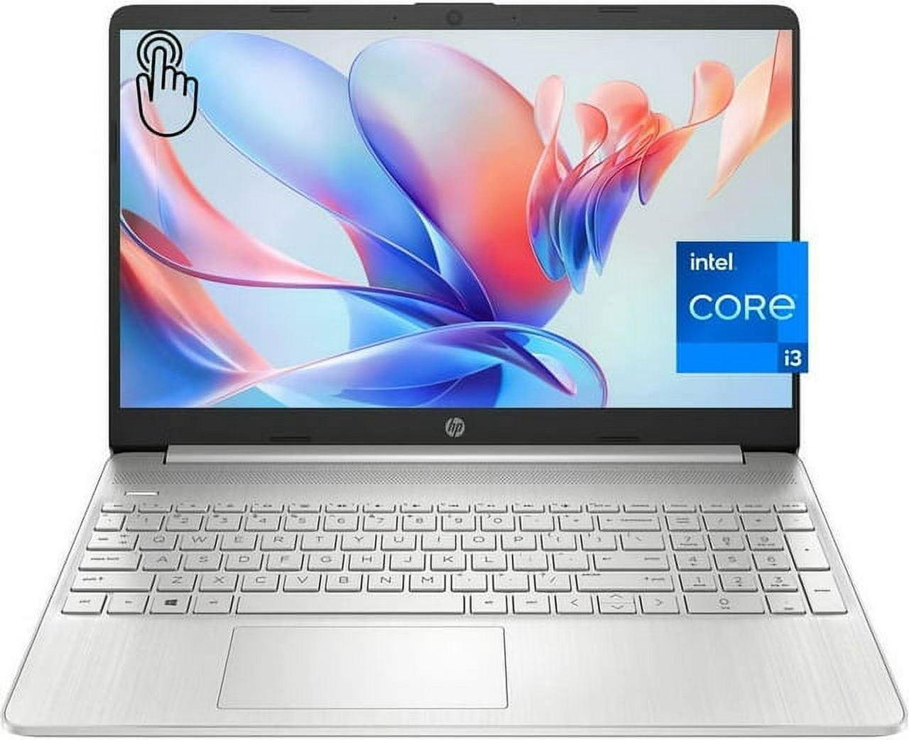 HP Business Laptop, 15.6" HD Touchscreen Display, Intel Core i3-1115G4, 12GB RAM, 512GB SSD, Intel UHD Graphics, Windows 11 Home in S Mode, Bundle With Cefesfy USB Hub