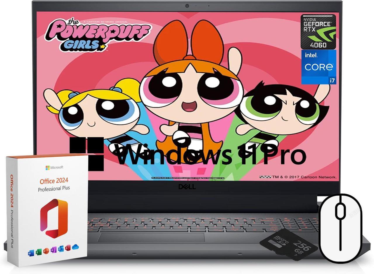 Main image of Dell G15 5530 Gaming Laptop - 15.6" FHD 120Hz Display, Intel Core i7-13650HX, NVIDIA GeForce RTX 4060, 32GB DDR5, 2TB SSD, Backlit KB, Windows 11 Pro, Office Lifetime License