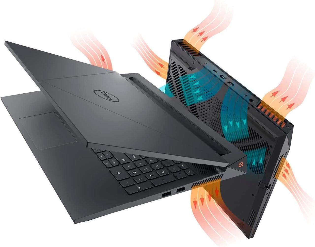 Alt view image 5 of 7 - Dell G15 5530 Gaming Laptop - 15.6" FHD 120Hz Display, Intel Core i7-13650HX, NVIDIA GeForce RTX 4060, 32GB DDR5, 2TB SSD, Backlit KB, Windows 11 Pro, Office Lifetime License