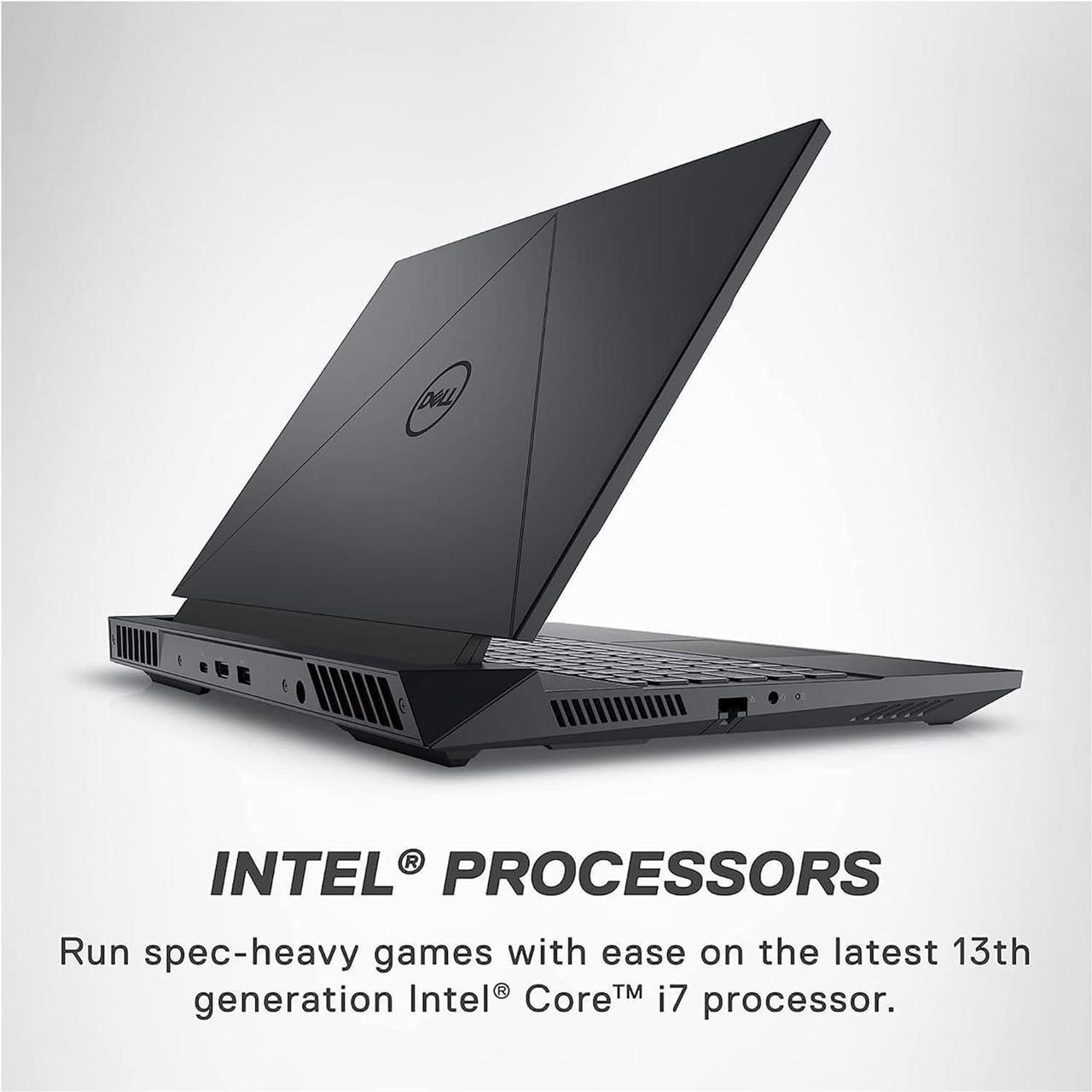 Alt view image 2 of 7 - Dell G15 5530 Gaming Laptop - 15.6" FHD 120Hz Display, Intel Core i7-13650HX, NVIDIA GeForce RTX 4060, 32GB DDR5, 2TB SSD, Backlit KB, Windows 11 Pro, Office Lifetime License