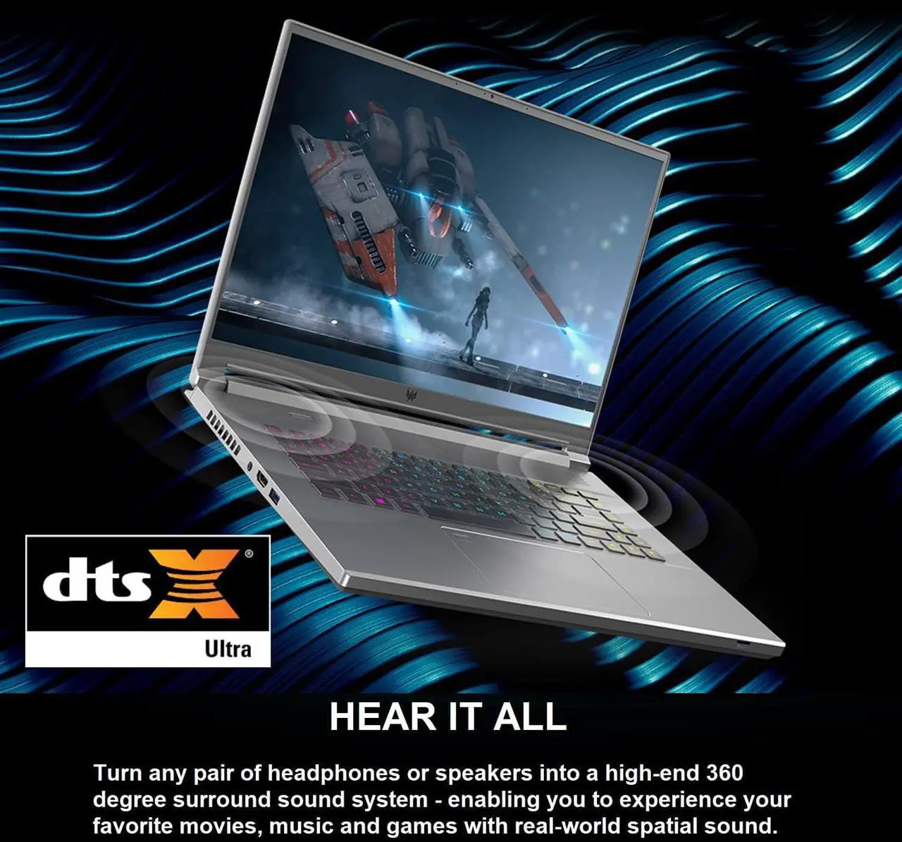 Alt view image 3 of 7 - Acer Predator Triton 300 SE Gaming/Creator Laptop, Intel i7-12700H, GeForce RTX 3060, 16" WQXGA 240Hz, 16GB DDR5, 512GB SSD, Wi-Fi 6E, Windows 11 Pro, Office Lifetime License