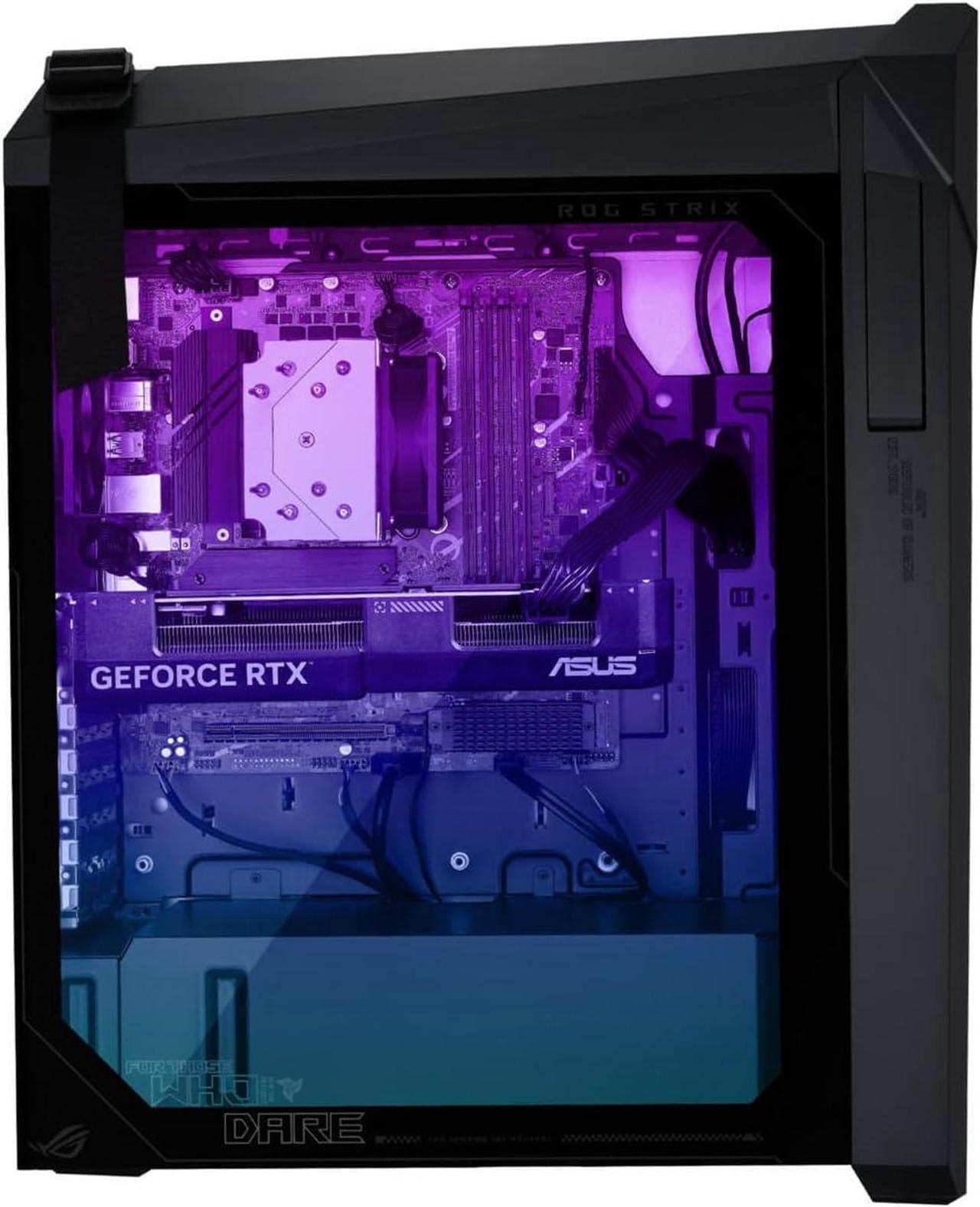 Alt view image 6 of 7 - ASUS ROG Strix G16CH Gaming Desktop Tower- NVIDIA RTX 4070 Dual, Intel 16-Core i7-13700KF(Up to 5.4 GHz), WiFi 6E, Win 11 Pro & Office Lifetime, 64GB DDR4 RAM, 2TB SSD