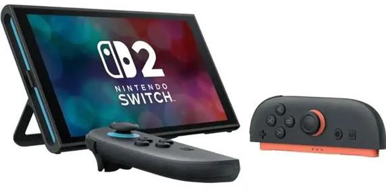 Alt view image 2 of 7 - Nintendo Switch 2 + Mario Kart World Bundle + Travel Adapter Plug Universal - International Version (Hong Kong)