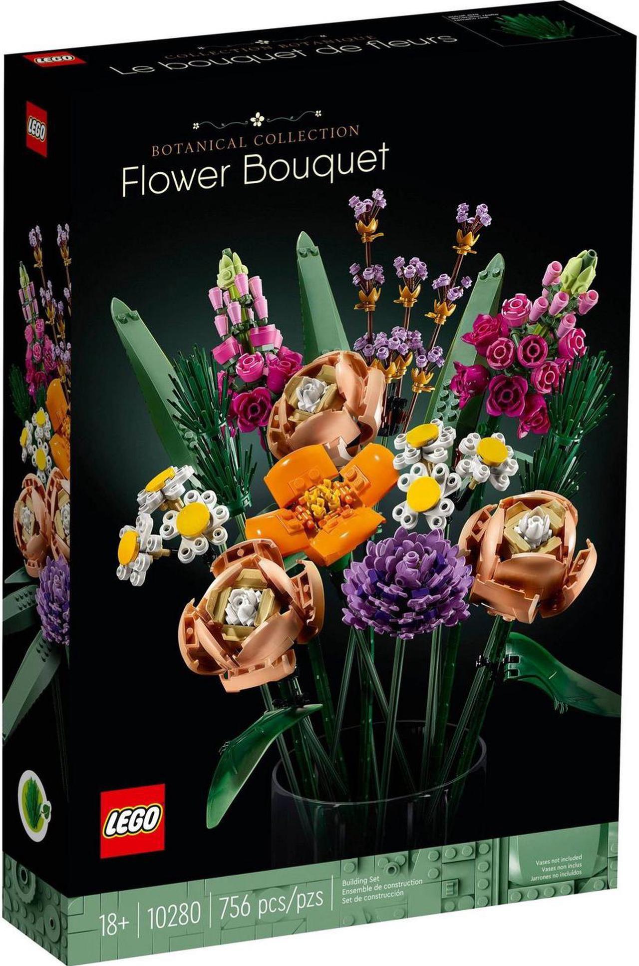 Main image of Lego 10280 Creator Expert Flower Bouquet Building Kit New with Sealed Box
