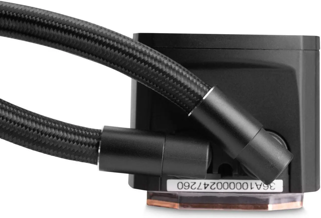 Alt view image 3 of 8 - EK Nucleus AIO CR360 Lux D-RGB 360mm AIO Liquid CPU Cooler with EK FPT 120mm Fans - Compatible with latest Intel and AMD CPU sockets - LGA 1700 and AM5