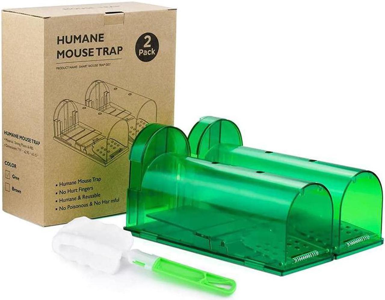 Alt view image 3 of 5 - Home and Country USA Humane Mouse Trap. Our Catch and Release Mouse Traps are Designed as a Live Mouse and Rat Trap for Those who Want to Remove mice The Right Way.- 4 pack