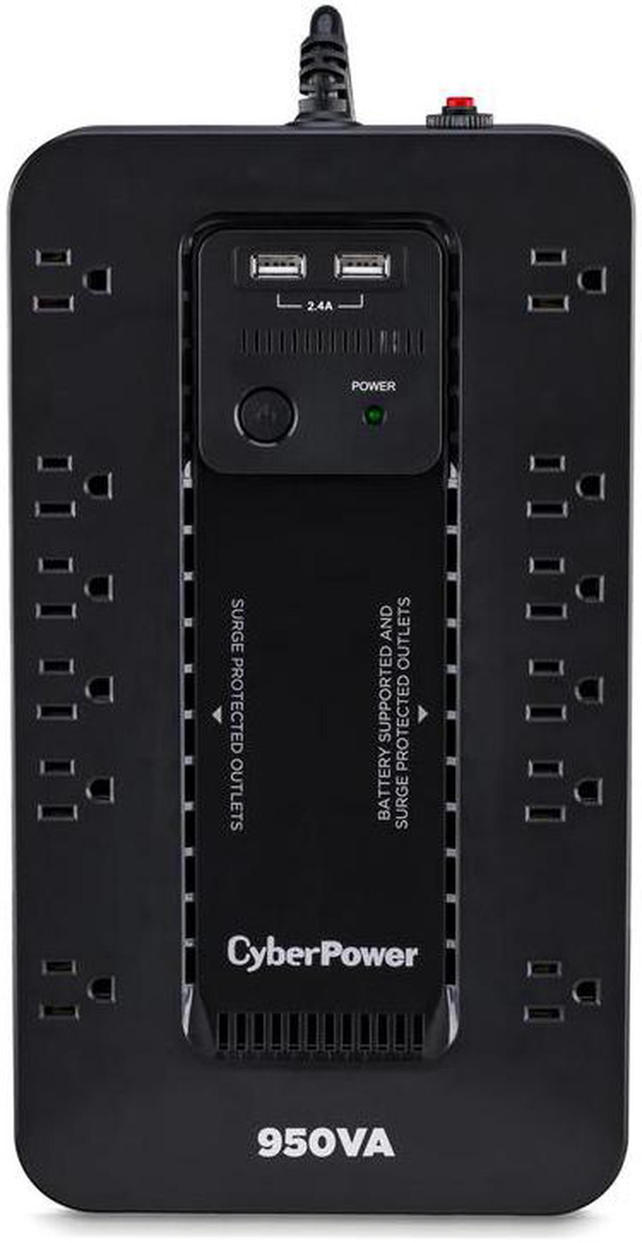 Alt view image 3 of 5 - CyberPower SX950U UPS PC Battery Backup