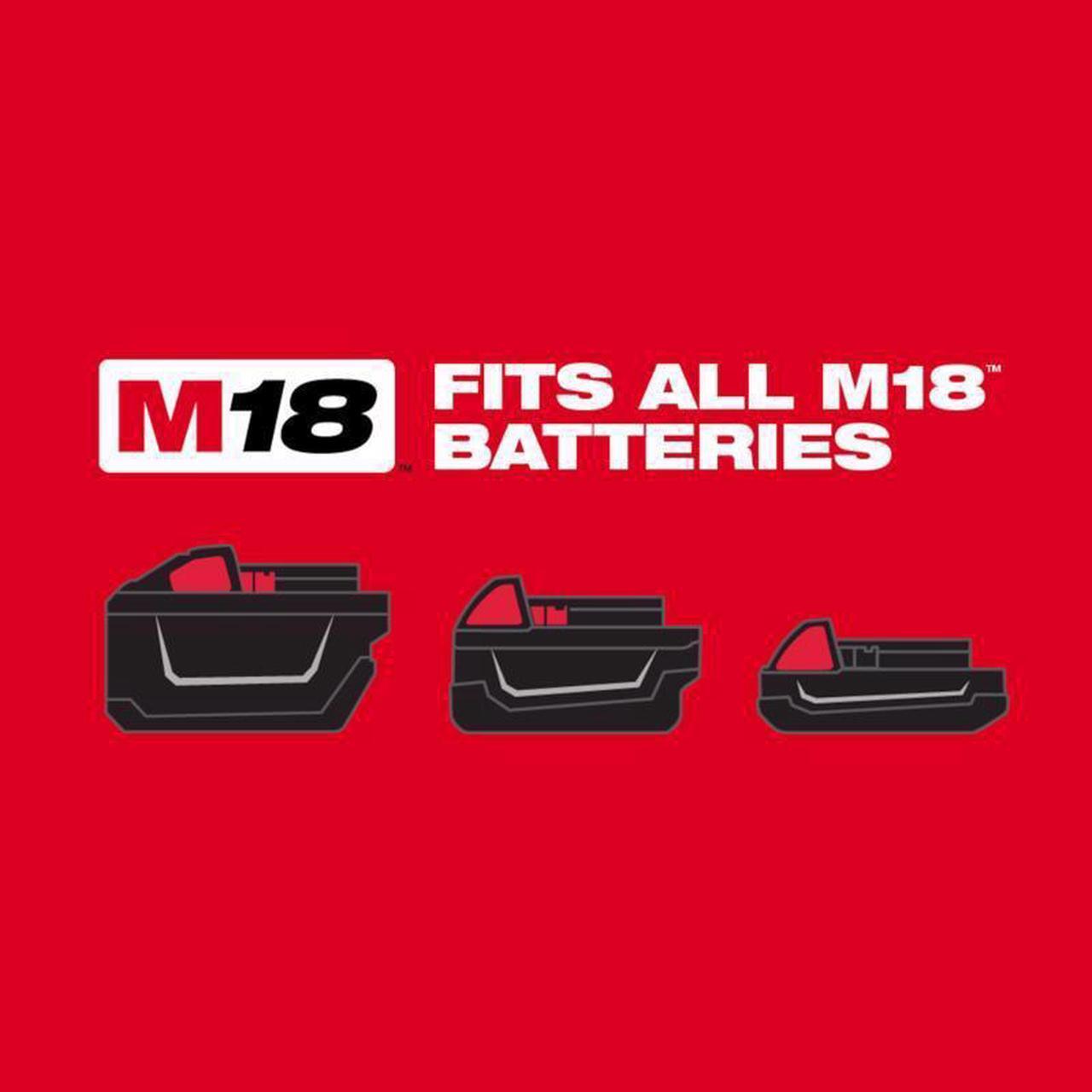 Alt view image 6 of 6 - Milwaukee M18 Redlithium XC5.0 Ah Lithium-Ion Extended Capacity Battery (2-Pack)  48-11-1852