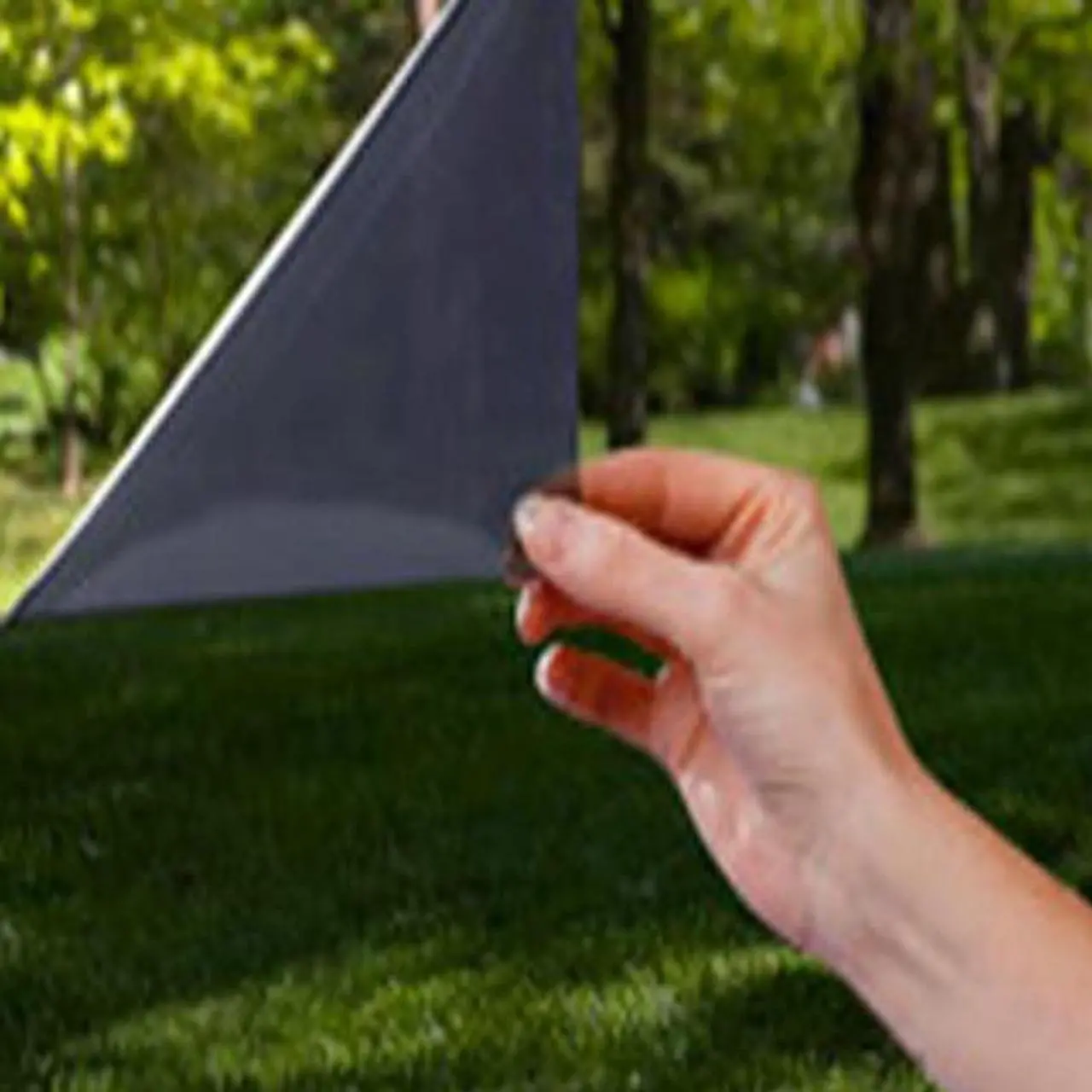 Alt view image 4 of 5 - gila privacy black static cling residential diy window film no glue no adhesive 3ft x 6.5ft 36in x 78in