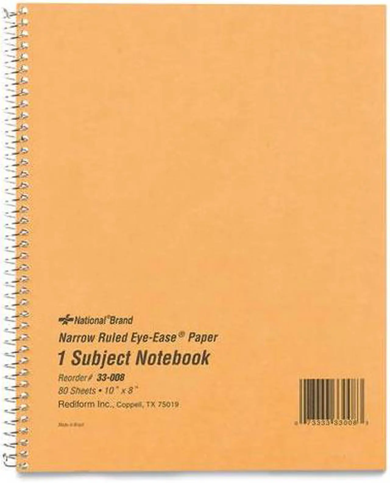 Alt view image 12 of 20 - National Notebook,Wrbnd,10x8,N/Rl 33008