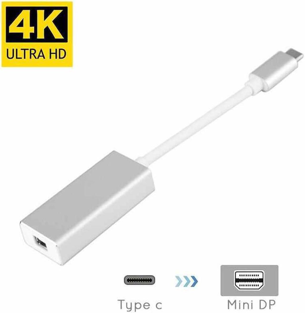 Type USB3.1 to Mini DisplayPort DP USB Adapter C 3.1 Support 4K HDTV Converter Male to Female For Macbook Projector-type USB3.1 Cable