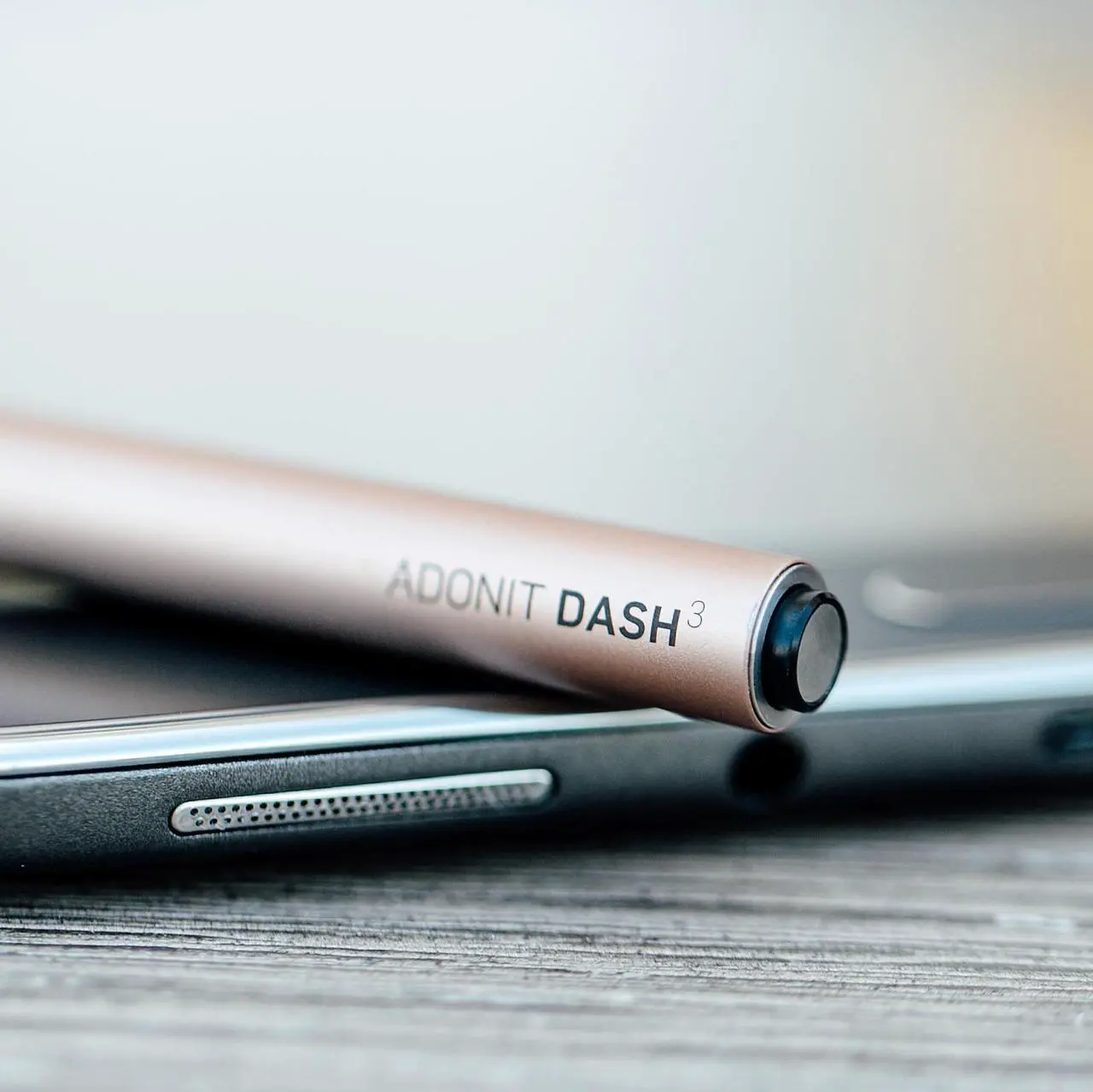 Alt view image 3 of 7 - Adonit Dash 3 (Black) - Capacitive Fine Point Stylus Pencil for iPad, iPad Pro, iPhone, Android, and Touch Screen Tablets